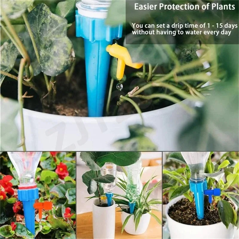 6/12/24/48pcs Automatic Drip I - Automatic Plant Waterer 评论和价格