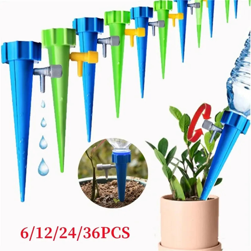 6/12/24/48pcs Automatic Drip I - Automatic Plant Waterer 评论和价格