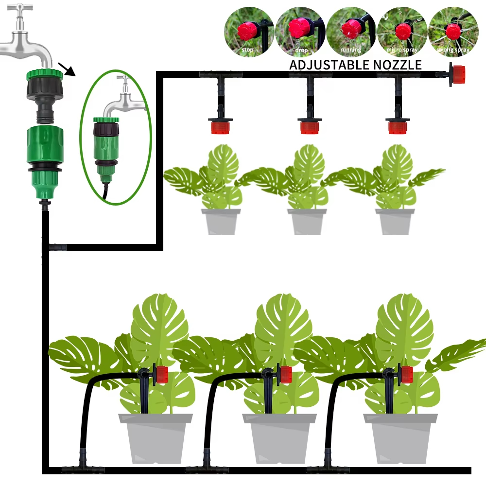 Garden Drip Irrigation Automat - Automatic Plant Waterer 评论和价格