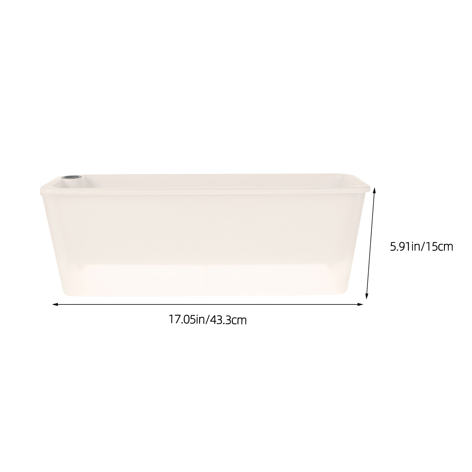 Rectangle Self Watering Narrow - Self-Watering Planter 评论和价格