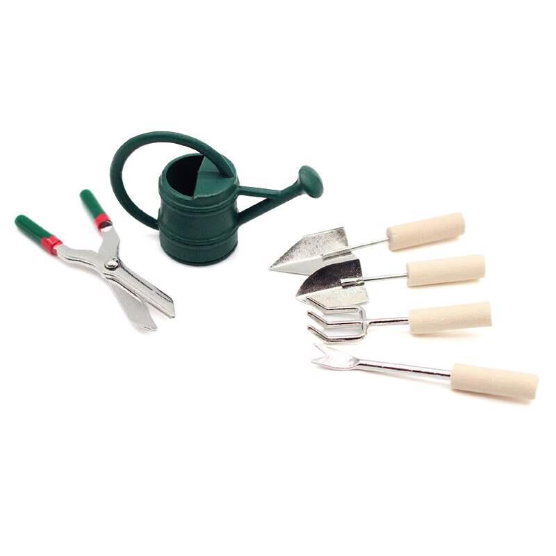1/12 Dollhouse Simulation Wate - Gardening Tools Vegetables 评论和价格