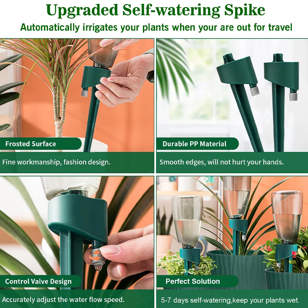 1 Pcs Self Watering Stakes Aut - Automatic Plant Waterer 评论和价格
