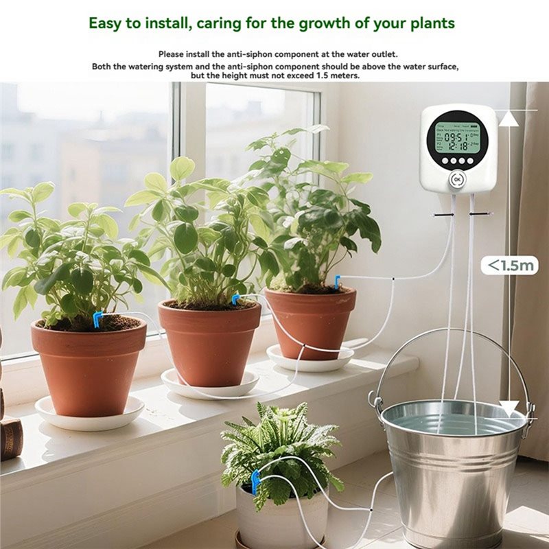 ALIM-For 30 Potted Plants Dual - Automatic Plant Waterer 评论和价格