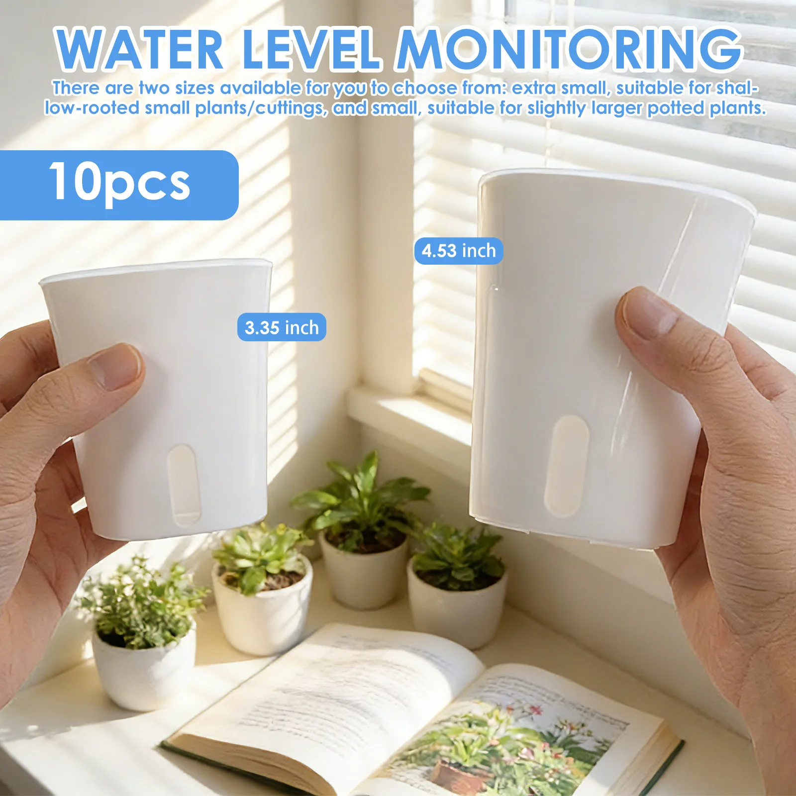 10 Pcs Self Watering Planter L - Self-Watering Planter 评论和价格